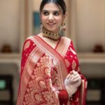 Elegant Banarasi Soft Silk Saree - maroon